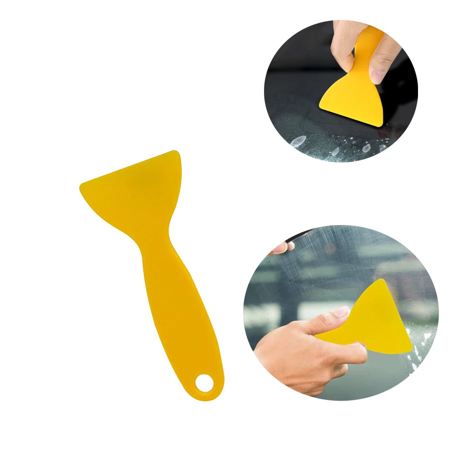 5 Pcs Plastic Scraper Window Cleaner Windshield Snow Shovel Car Accessories Car Cleaning Tools Wipers Car Film Application Tools