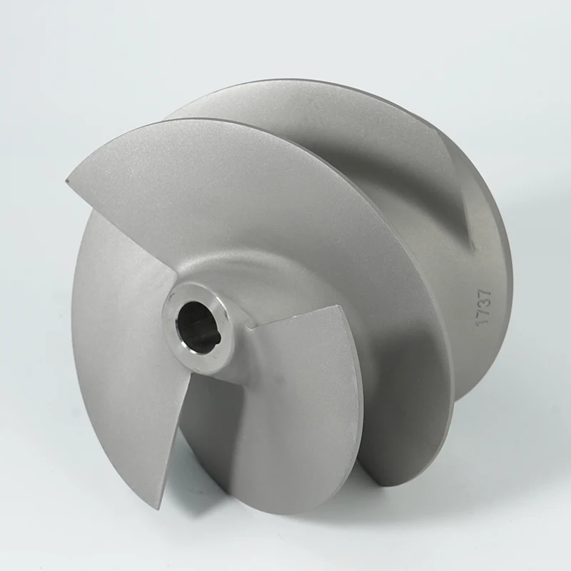 Sample Available Marine Propeller OEM 3-Blade Sand Blasted Jet Outboard Impeller for Suzuki Mercury Engine Parts