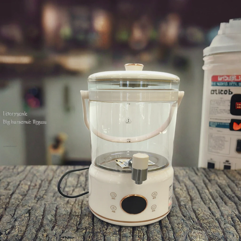 White Cordless Electric Glass  - огляд і ціна Electric Kettle Temperature Control