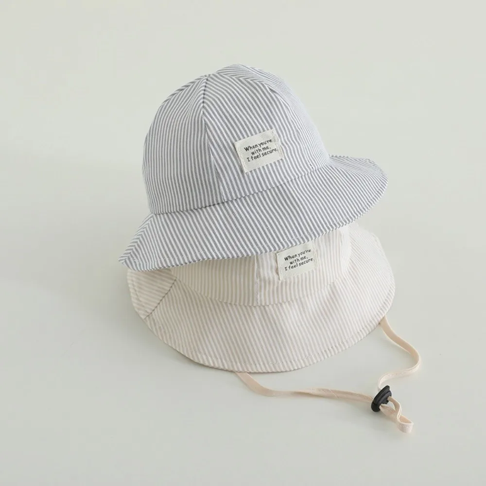 

Новая полосатая панама с ветрозащитным шнурком, защита от УФ-излучения, осенняя модель