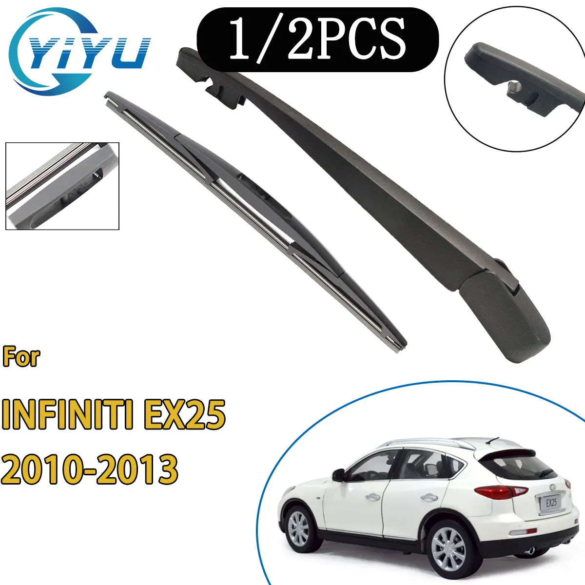 

Щетка стеклоочистителя заднего стекла автомобиля для INFINITI EX25 2010-2013, автомобильные аксессуары, аксессуары