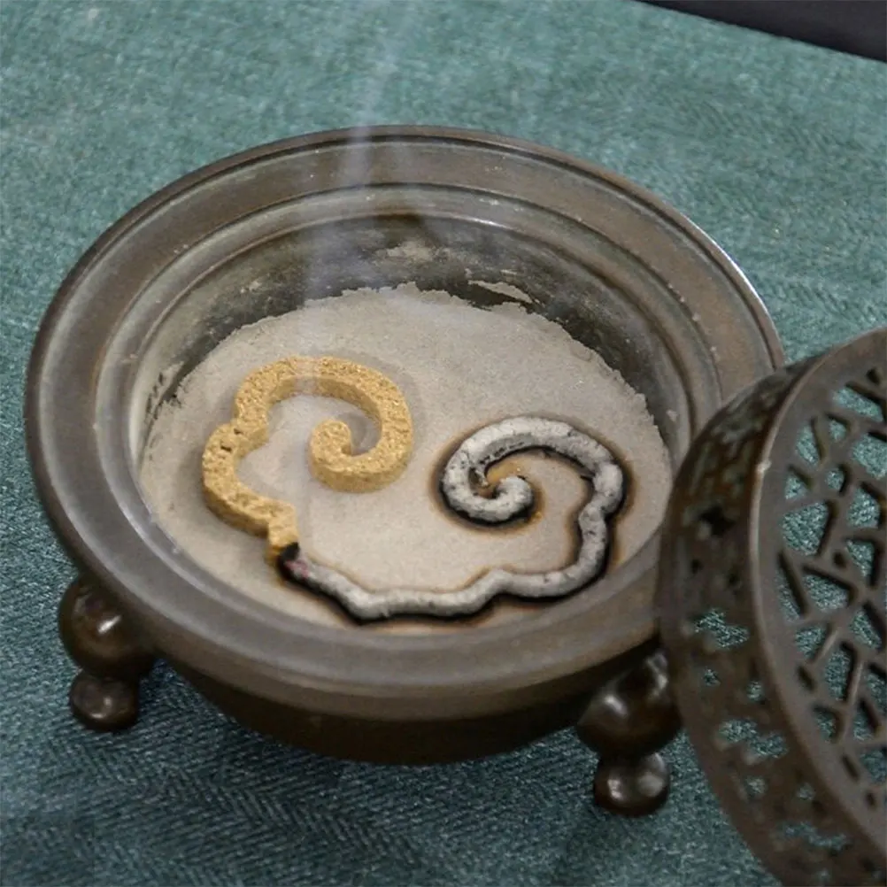 

8Pcs Versatile Incense Ash Fine Texture Sand For DIY Crafts Meditation & Relaxation Activities