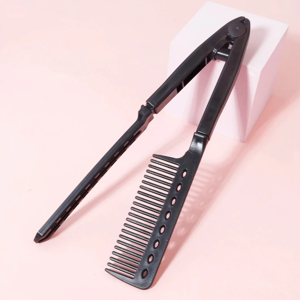 V-Shaped Straight Hair Brush, Salon Quality