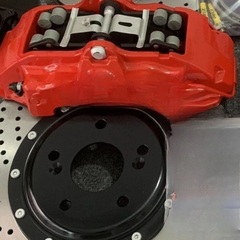 Brake calipers above 18 inches wheel hub installation