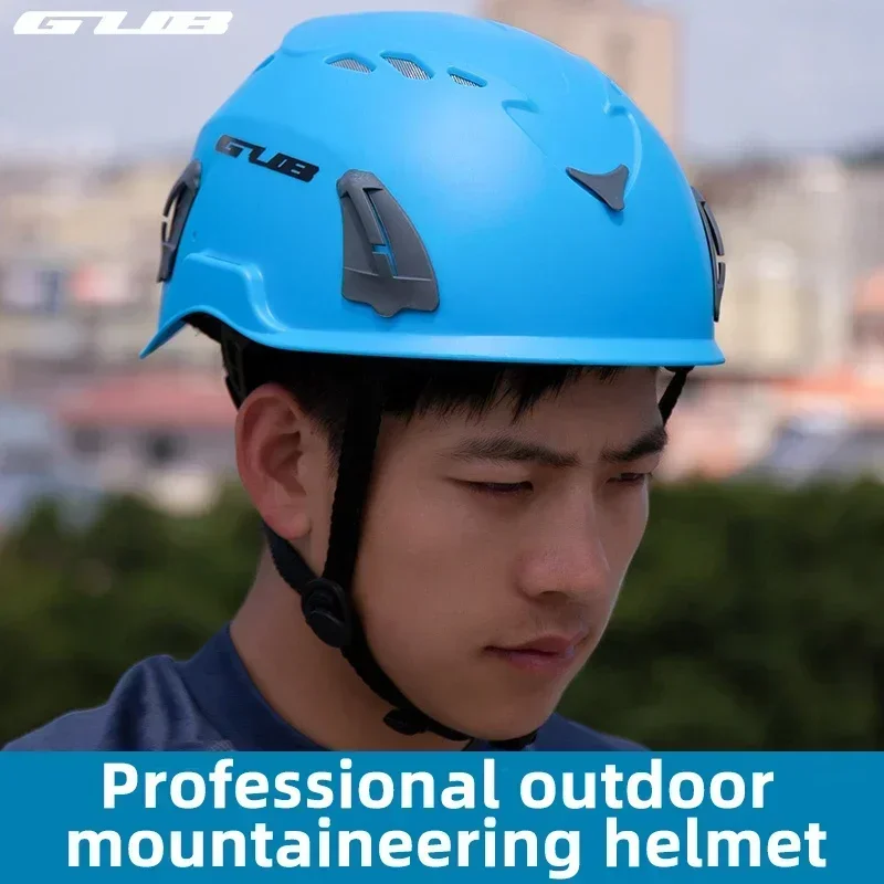 GUB 56-62CM Mountain Climbing Helmet PP+EPS Protection Safety Helmet Hat for Outdoor Adventure, Camping, Hiking, Cycling Sports