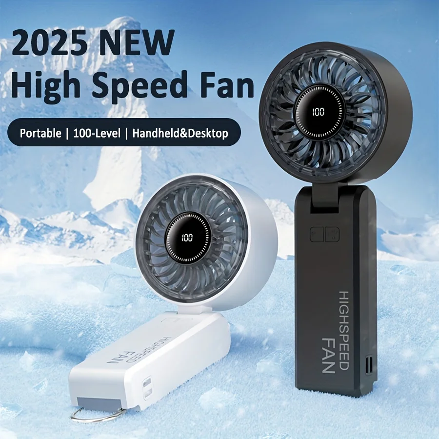 

Новый портативный высокоскоростной вентилятор легкий и портативный, подходящий для активного отдыха в офисах, дома, общежитии.