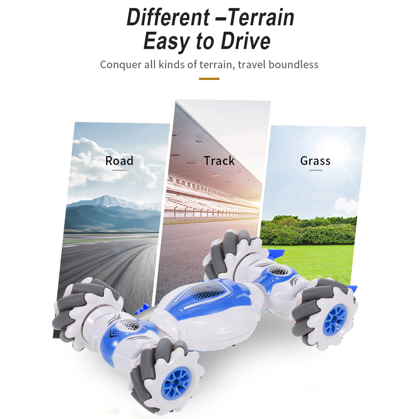 RC Stunt Car Remote Control Watch Gesture Sensor Deformable Electric Toy Cars All Terrain Speed RC Car for Kids Boys Birthday