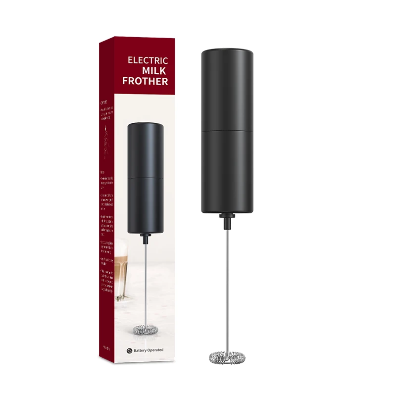 Leite elétrico espuma espuma fabricante handheld batedor foamer alta velocidades liquidificador café cappuccino frothing wand