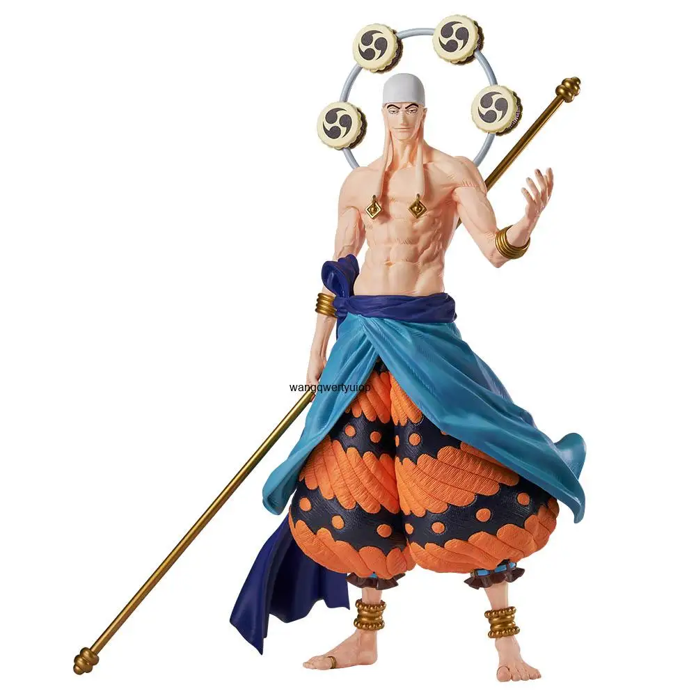 In Stock BANDAI Original ONE PIECE Ichiban KUJI Luffy Enel Rob Lucci Sir Crocodile PVC Anime Action Figures Model Toys Gifts view 4
