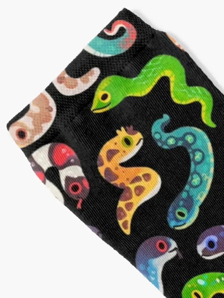 Serpent Day Socks kawaii retro Socks For Women Men's