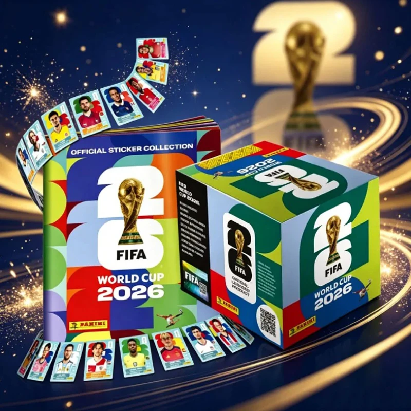 --*Genuine 2026 FIFA World Cup Panini Original Stickers International Version Rare Collection Football Fan Souvenir Present Gift view 4