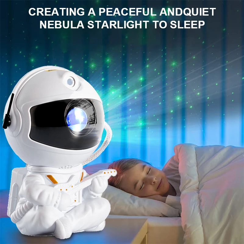 360 Adjustable Design Astronaut Projection Lights Remote Control Novelty Astronaut Colorful LED Night Lamps