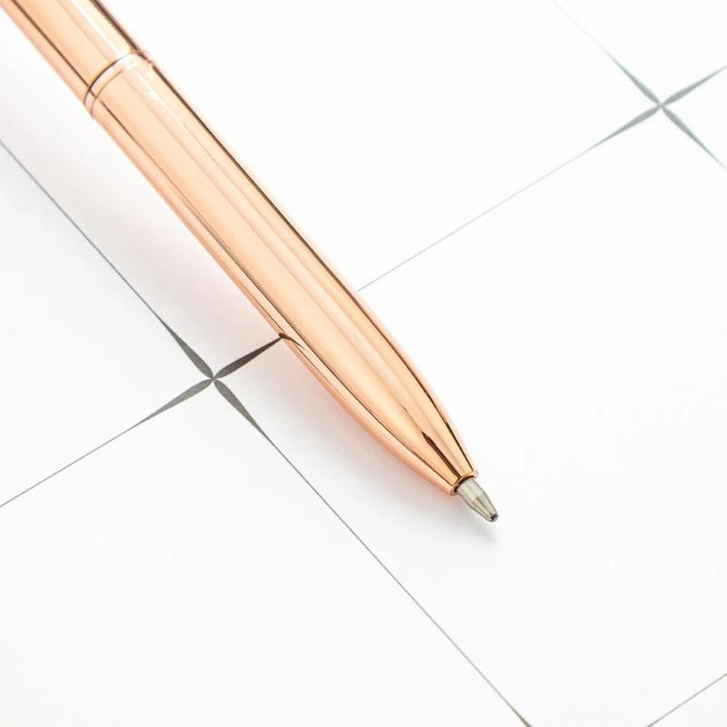 Retro weiße Feder Kugelschreiber exquisite Sigantur Stift nachfüllbare Kugelschreiber für Hochzeits büro Geschäfts geschenk – Detail 7