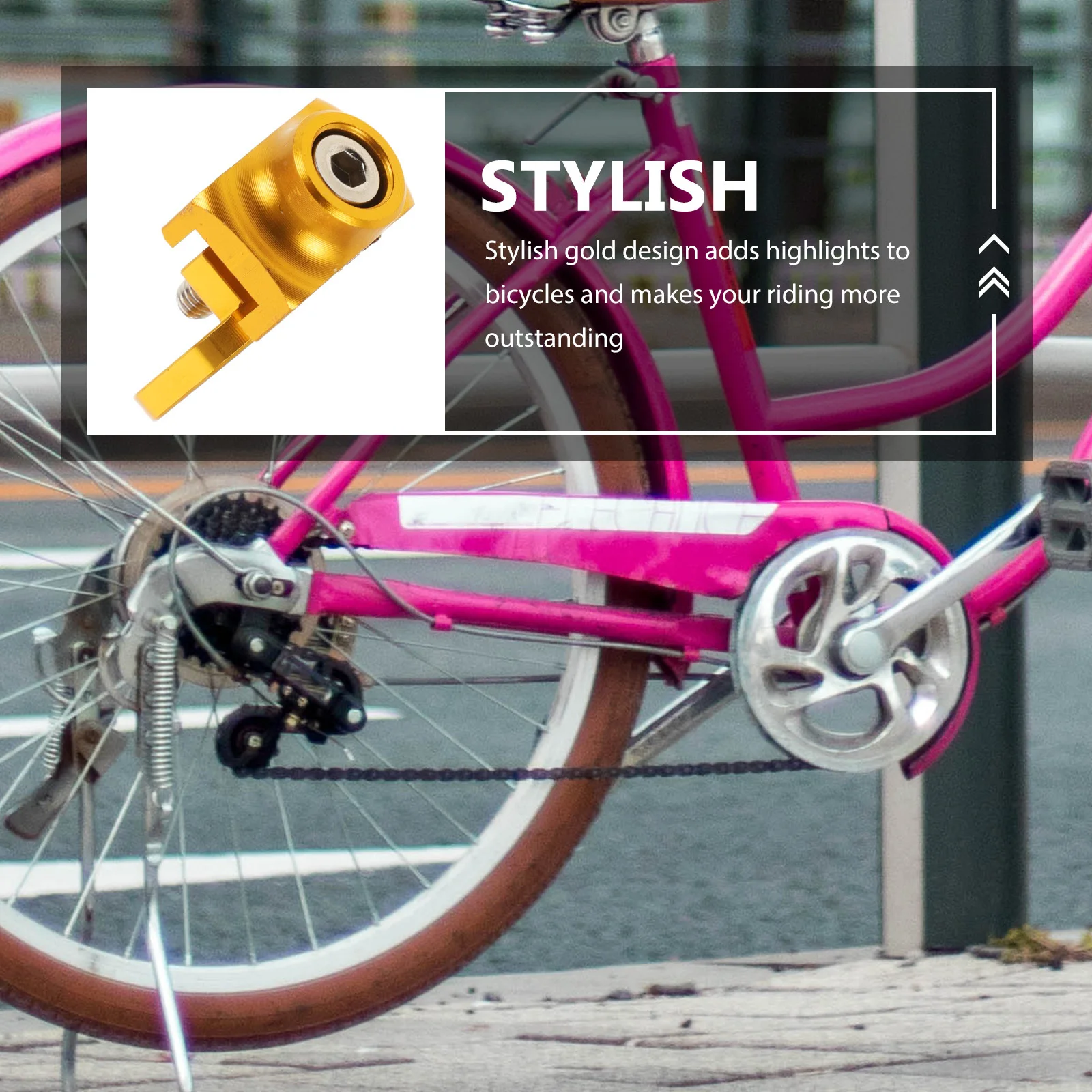 

Chain Tensioner Adjustable Bike Chain Adjuster for Single Fixed Gear Cycling Accessories