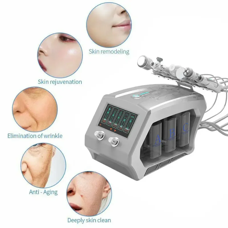 hydra dermabrasion beauty machine for face cleaning oxygen skin tighten oxygen therapy facial machine