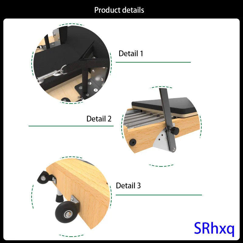 Household Equipment Core Sliding Training Bed, Pilates Core Bed, Folding Fitness Equipment, Pilates Reformers view 5
