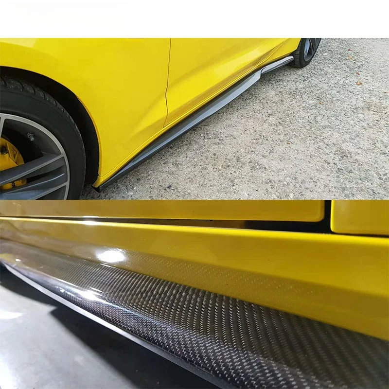 New style Carbon fiber Side Skirts for Camaro 2016+ Style on Hot Sale