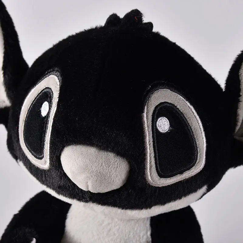Nouveau Disney point noir Peluche poupées en Peluche Anime jouets Lilo & Stitch Stich Peluche jouets enfants cadeau d'anniversaire