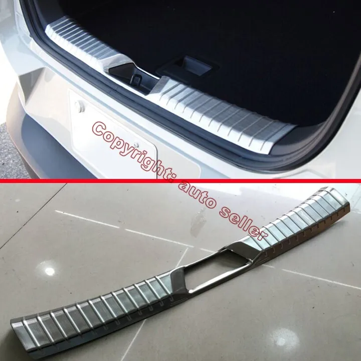 Stainless Steel Interior Inner Rear Bumper Sill Protector For Mazda CX-3 2015 2016 2017 Car Accessories Stickers