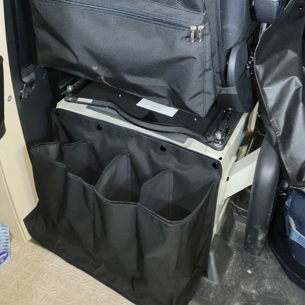 10-Zoll 4-Fach RV Wohnmobil Schuhaufbewahrungstasche Mehrfach-Taschen RV Wandmontage Aufbewahrungslösung für Wohnwagen Reisemobil – Detail 7
