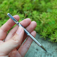 Japanese Zebra Extremely Fine Stainless Steel Mechanical Pencil Mini Pocket Ts-3 Hand Account Pen All Metal