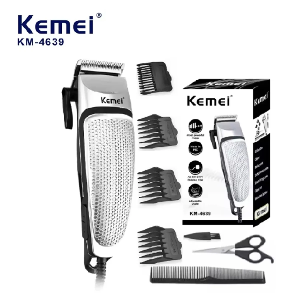 kemei Hair Clippers for Men Kids Children Hair Trimmer Professional Cordless Barber Clippers Hair Cutting Kits with LED Display