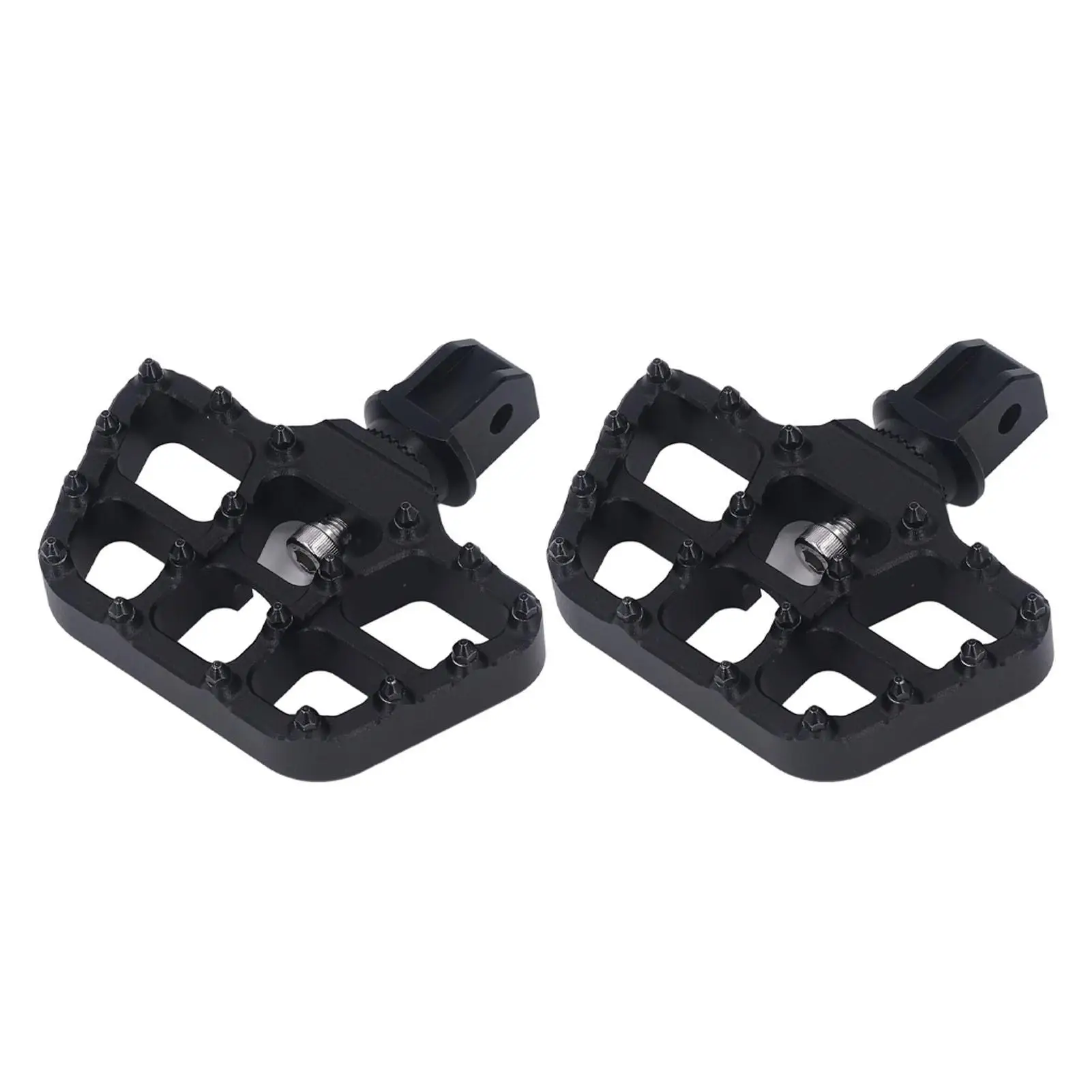 

Universal Motorcycle Footpegs Rear Passenger Pedals - Easy Install for All Bikes