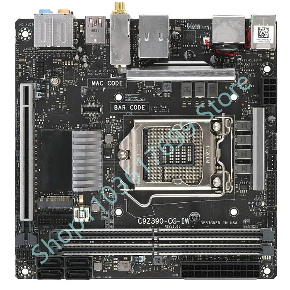 C9Z390-CG-IW  Gaming Motherboard 8th/9th Generatio Core i9/i7/i5/i3 2666MHz/2400MHz LGA1151 DDR4 PCI-E3.0