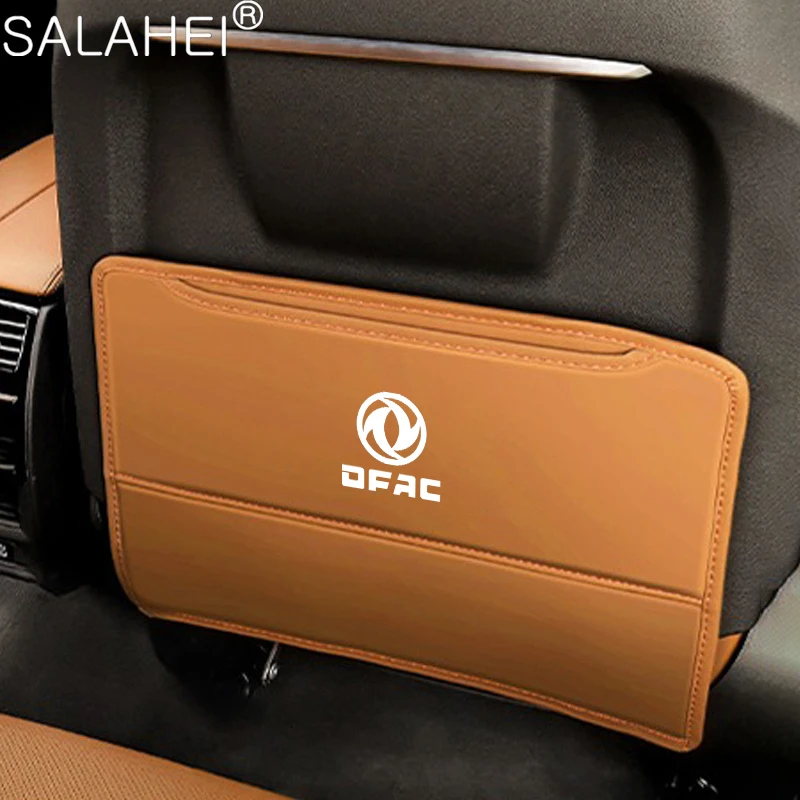 PU Leather Car Seat Back Anti Kick Protect Mat Prevent Dirty Pad For Dongfeng DFSK glory 580 DFM s30 h30 corss t5l sx5 f507 ax7 view 3