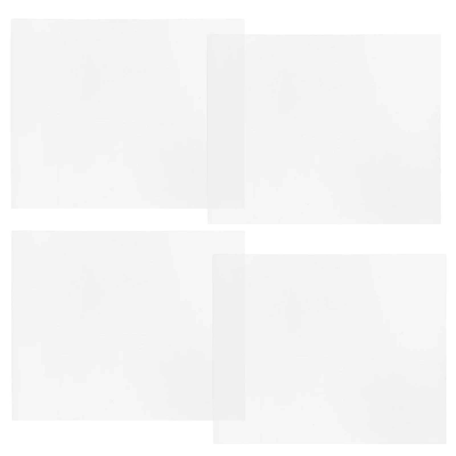 

4Pcs Cat Litter Box Enclosure Shield Durable Transparent Panels Splash Guard Urine Protector Flexible Accessories