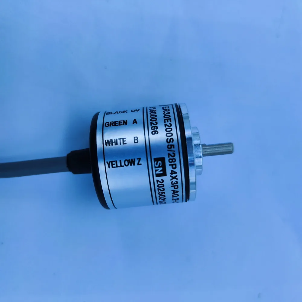 ER30E200S5/28P4X3PA0.2+C 로터리 엔코더 200PPR 솔리드 샤프트 엔코더