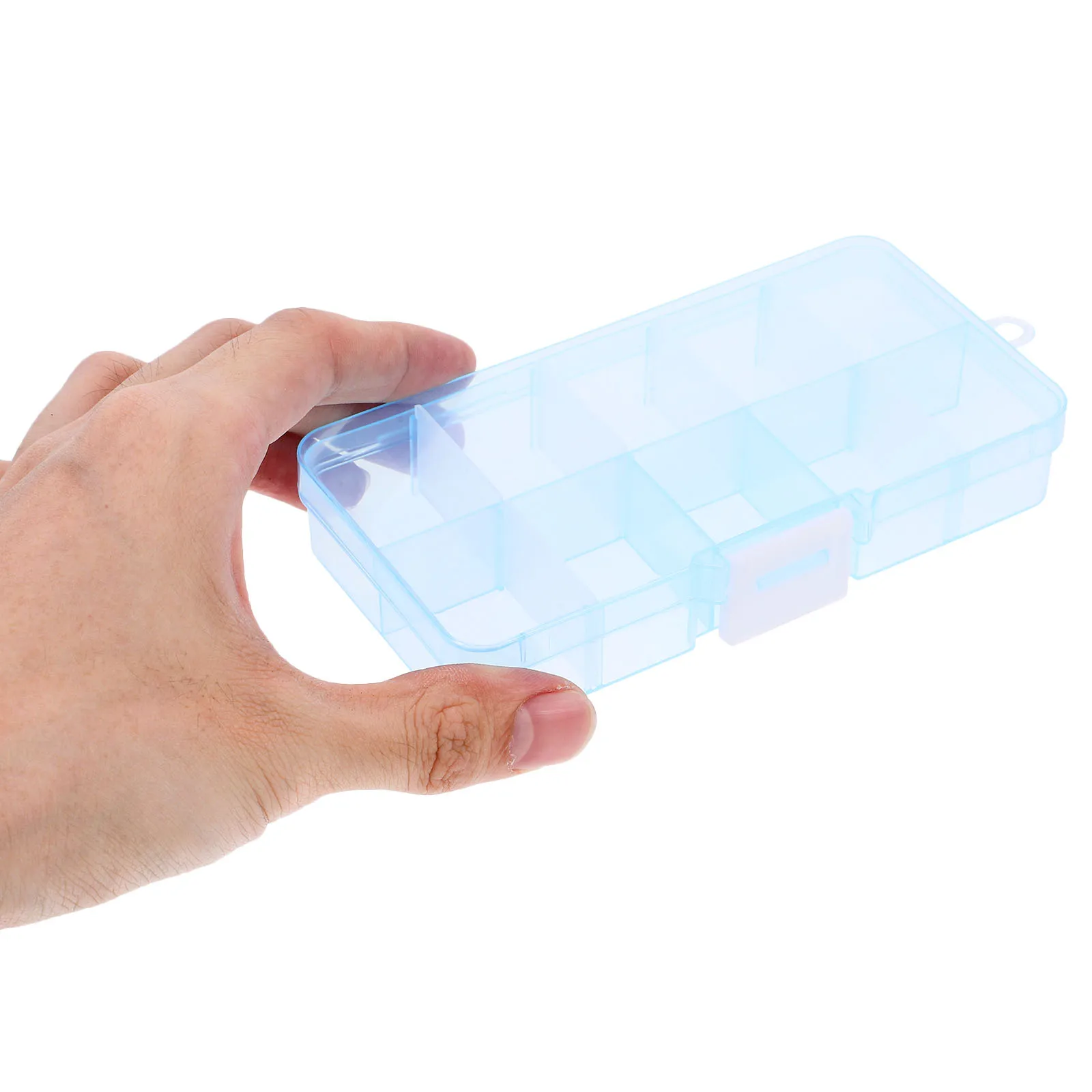 

Transparent Storage Box Plastic Organizer PP Compartment Container Small Parts Divider Multi-Use Jewelry Bead Hardware
