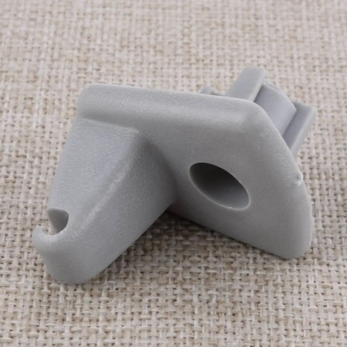 1EJ51BD1AA 2pcs Grey Sun Visor Holder Hook Clip Fit For Chrysler 300 300C Dodge Charger Magnum 2006 2007