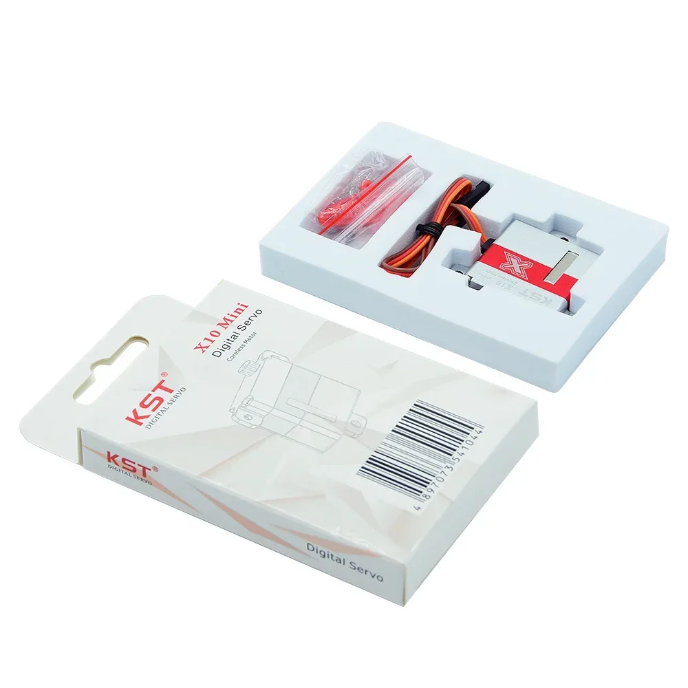 KST X10 Mini HV Coreless Digital Servo, Metal Gear, For RC Airplane Glider F3J F3B F3F Wing Flap