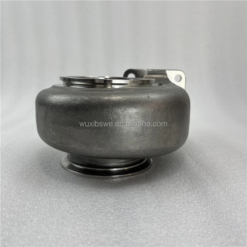 الشاحن التربيني الأصلي G40 دوران قياسي الفولاذ المقاوم للصدأ التوربينات الإسكان 757707-0033 AR0.95 T4 G40-900 G40-1150 #4