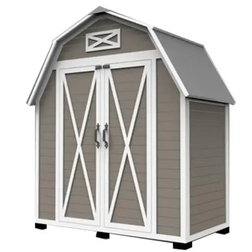 Wood Shed Kit Wooden Backyard Garden Sheds & Storage