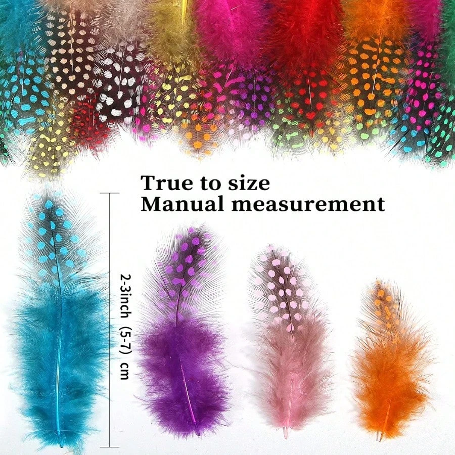 ขนนกไก่ฟ้าสีแดงธรรมชาติขนาด 2-3 นิ้ว จำนวนมาก สำหรับงาน DIY งานเย็บปักถักร้อย เสื้อผ้า งานประดับตกแต่ง