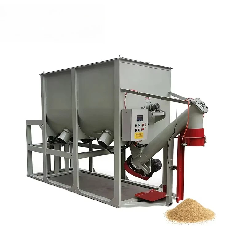 Vertical Animal Feed Commercial  Crushing and Mixing Machine Pig Swine Poultry Chicken Powder Feed Mixing Machine