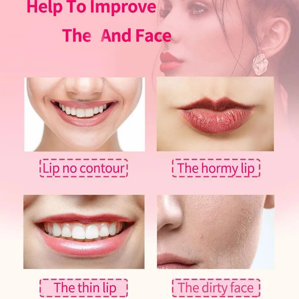 Handheld Lip Plumper Dispositivo, sucção manual, Lip Enhancer, mais completa lábios portáteis ferramenta de beleza, acessório acessórios, vermelho