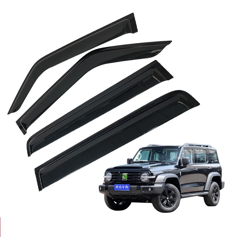 Car Accessories For Great Wall WEY Tank 300 Vent Door Window Visor Wind Deflector Sun Visor Rain Guard