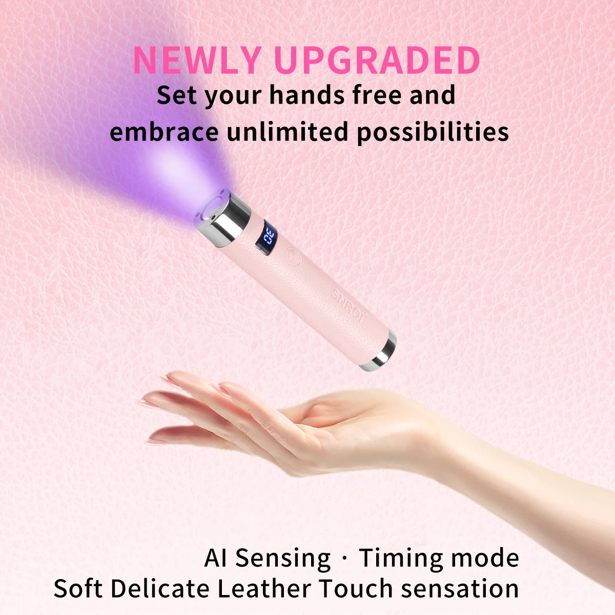 Rechargeable artificial intelligence sensor G1 wireless cordless LED UV nail lamp gel nail polish dryer UV LED nail lamp