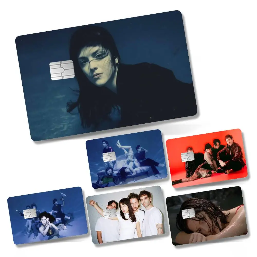 THE M-MARIAS 4 Pcs Sticker Film Skin Cover Case For Small Large No Chip Debit Credit Card Front Side