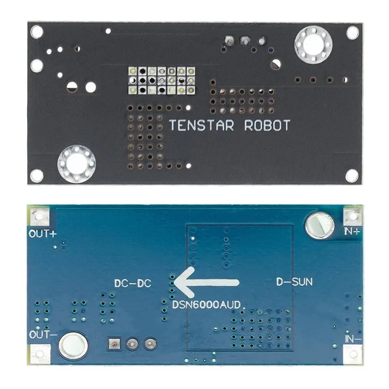 XL6009 XL6019 (XL6009 Upgrade) Automatic Step-up Step-down Dc-Dc Adjustable Converter Power Supply Module 20W 5-32V to 1.3-35V