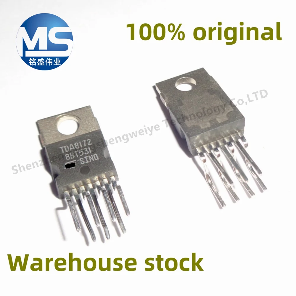 1PCS/10PCS 100% New TDA8172 8172A Inline TO-220 Import Field Scan Output Integrated Circuit Spot Penhold