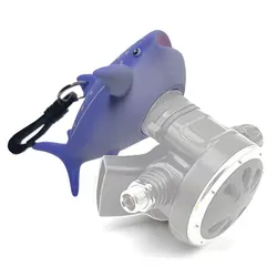 Cartoon Fish Scuba Dive Mouthpiece Dustproof Cover Regulator Holder With Clip Octopus Safe Second Stage Protective Accessories