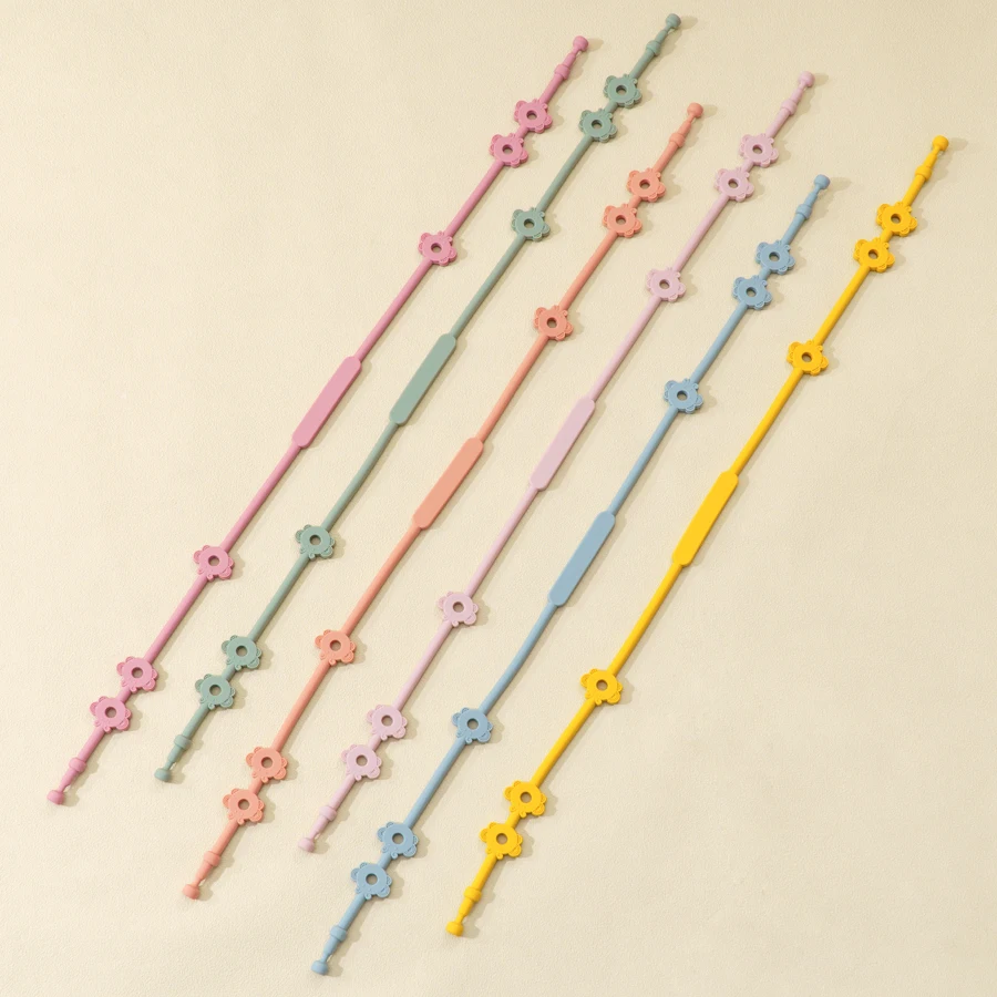 Mamaplan Baby Silicone Pacifier Clip Kids Soothing Pacifier Chain Cartoon Anti-loss Chain Teether Toys Baby Stroller Accessories