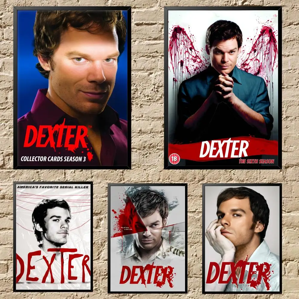 D-Dexter Michael C.Hall Poster HD Waterproof Self-Adhesive Wall Art - Versatile Decor for Any Space | Perfect Gift Idea