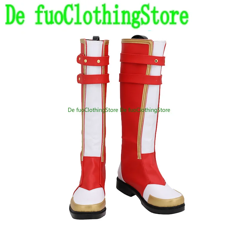 DefuoClothing Ensemble Sterren Morisawa Chiaki Cosplay Anime Game rollenspel Halloween Party Props Schoenen Laarzen
