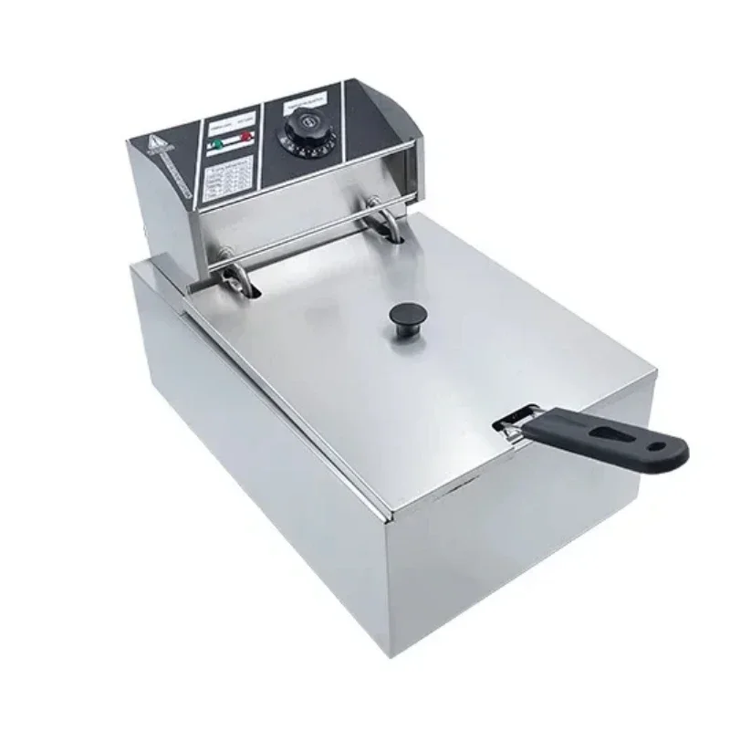 

6L/81 Electric Frying Pan Single Cylinder Single Screen Deep Fryer for French Fries and Snacks