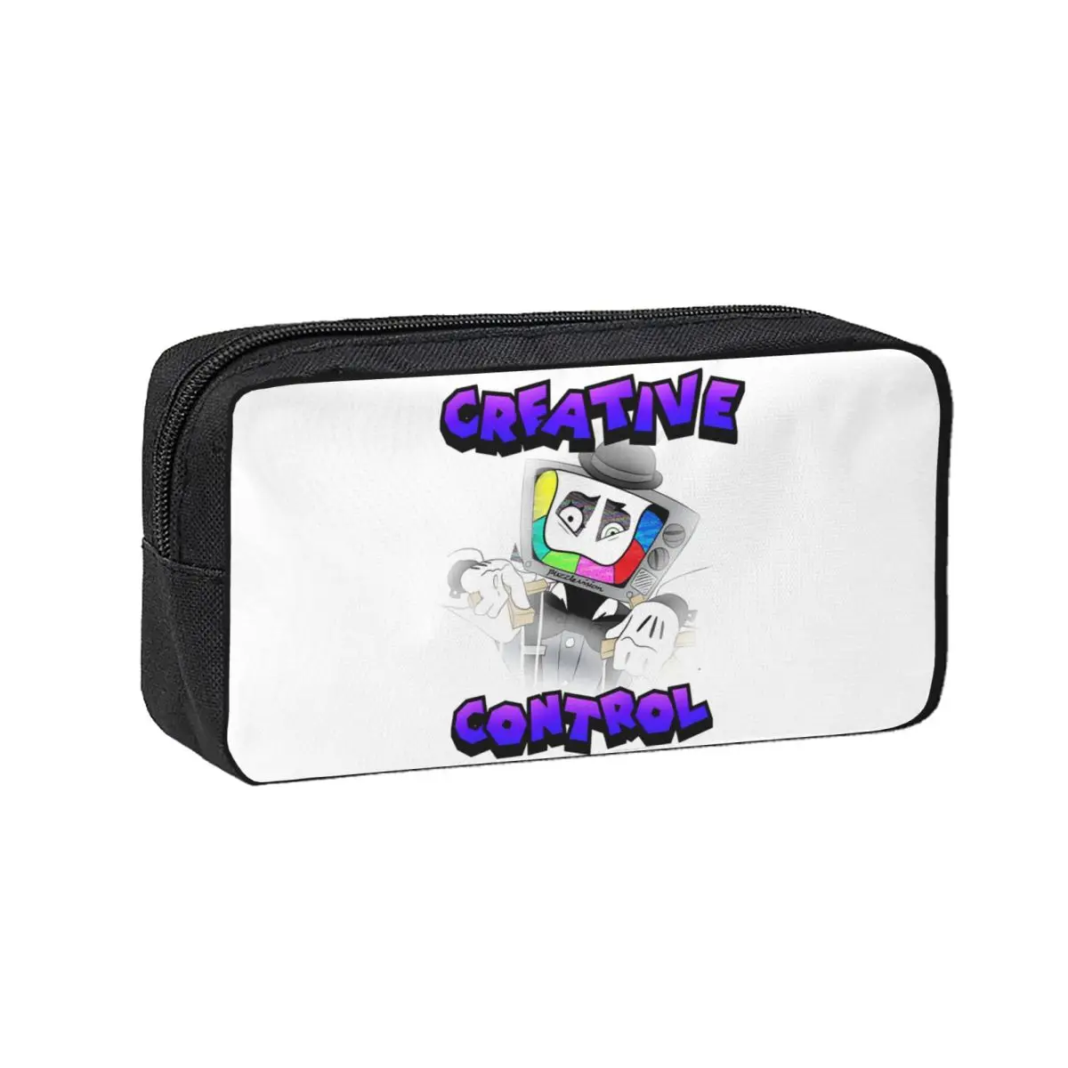 Creative Control (Mr. Puzzles) (Transparent Version) Pencil Cases Pen Box Pencil Bag Pencil Pouch Storage Stationery Supplies